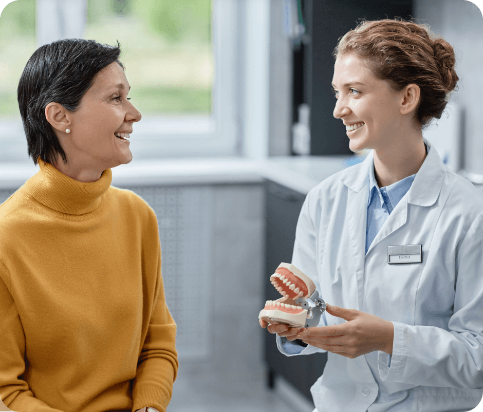 Patient consultation at The Family Dental Clinic, Bankstown